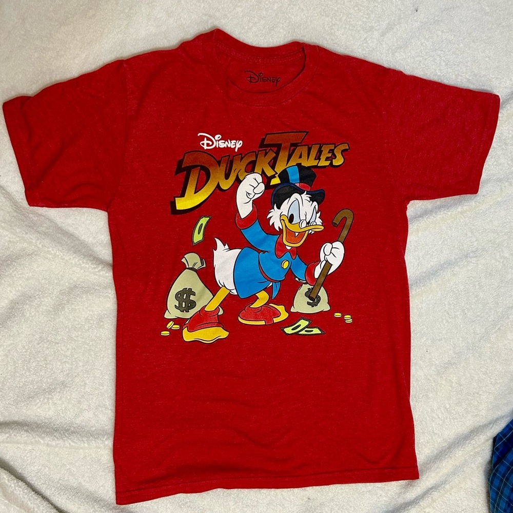 Disney Red Duck Tales shirt size small